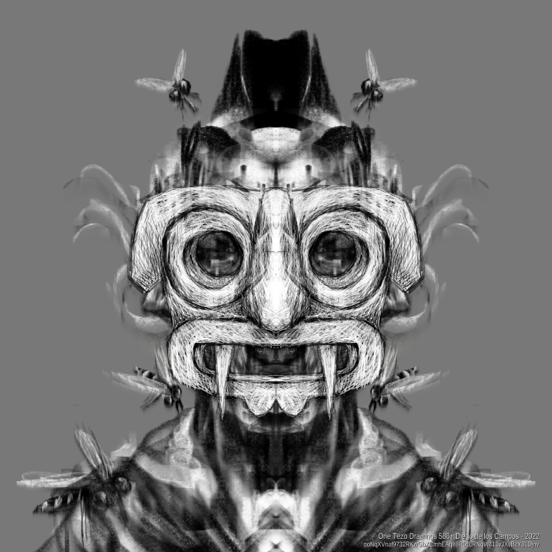 One Tezo Drawings_586+ #16 static token preview
