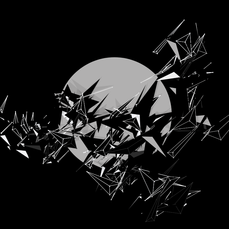 Machine 8: dark clouds #21 static token preview