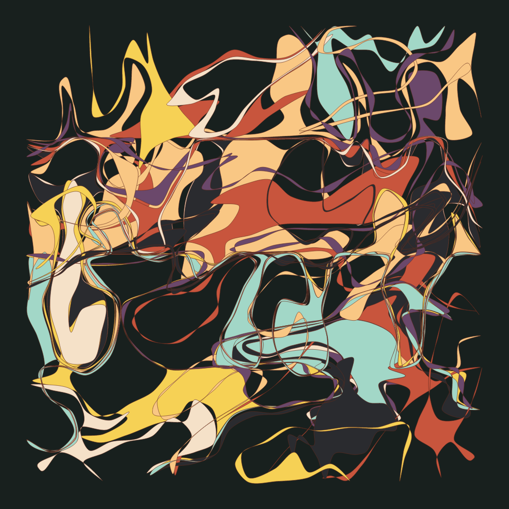 Geometric colorful shapes 3 #6 static token preview