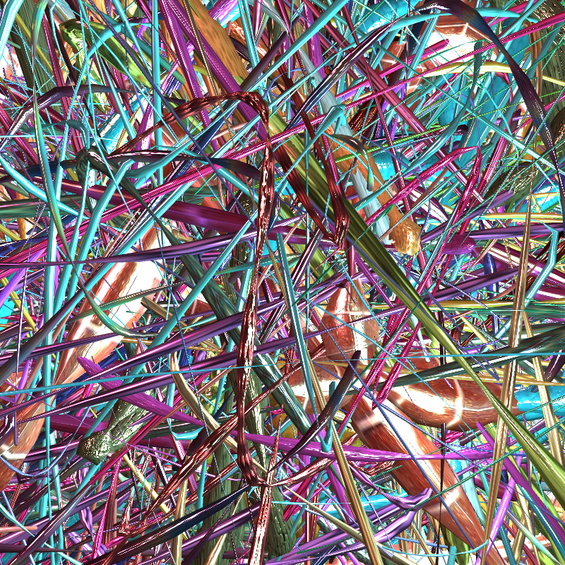 Prismatic Thickets #966 static token preview