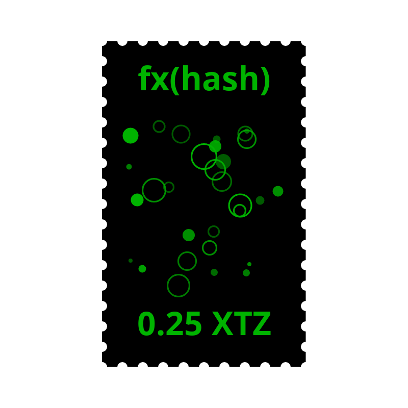Postage Stamp #20 static token preview