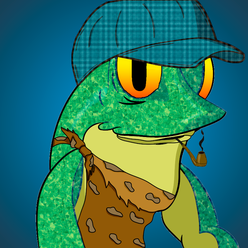 Annoying Frogs. Through the Time #6 static token preview