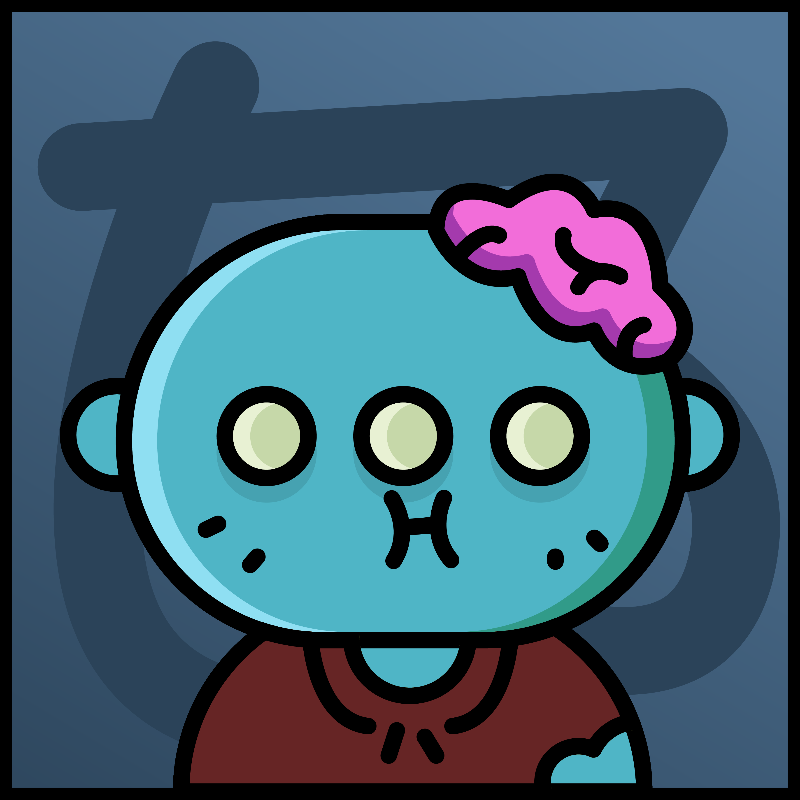 TeZombies #1 static token preview