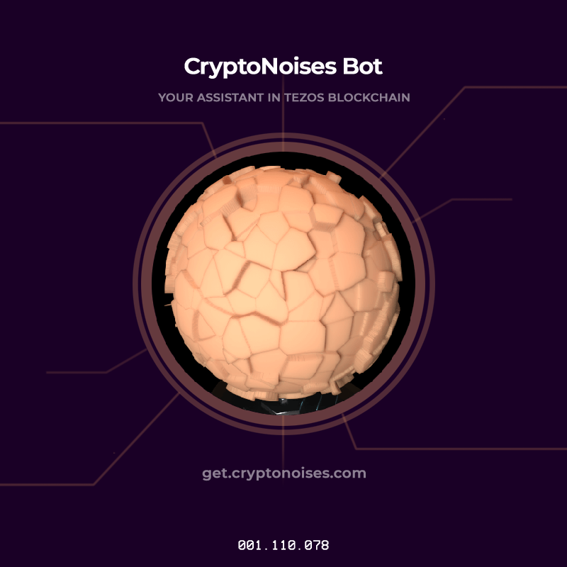 CryptoNoises.01 #25 static token preview