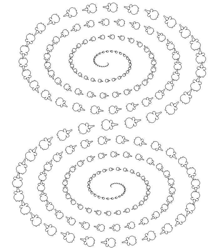 Creature Spirals #5 static token preview