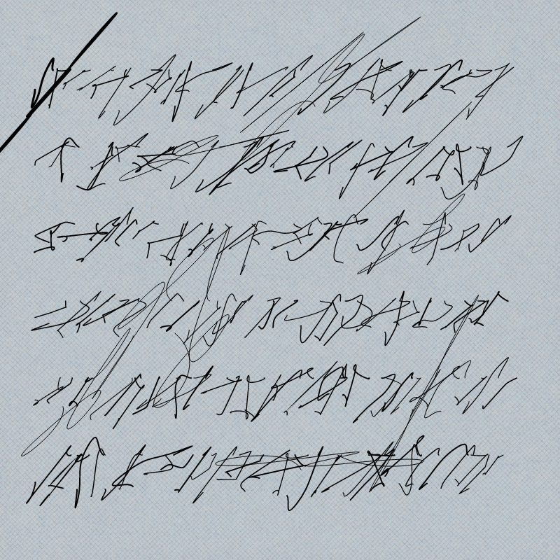 asemic #3 static token preview
