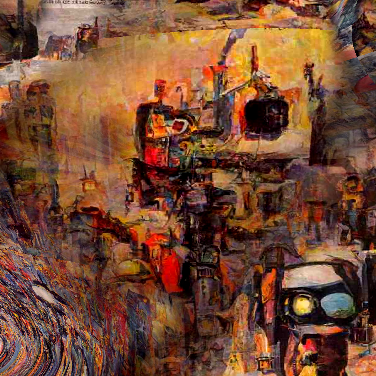 the fabric of time as contemporary ruins #9 static token preview
