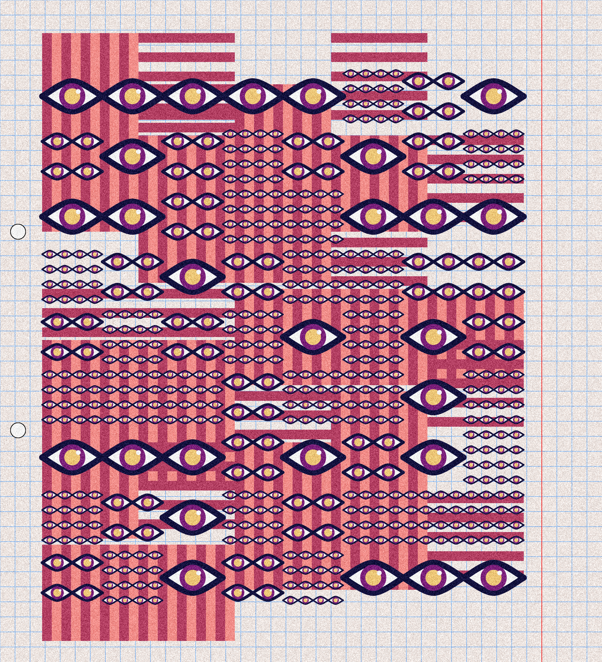 sketchbook page 10: surveillance #21 static token preview