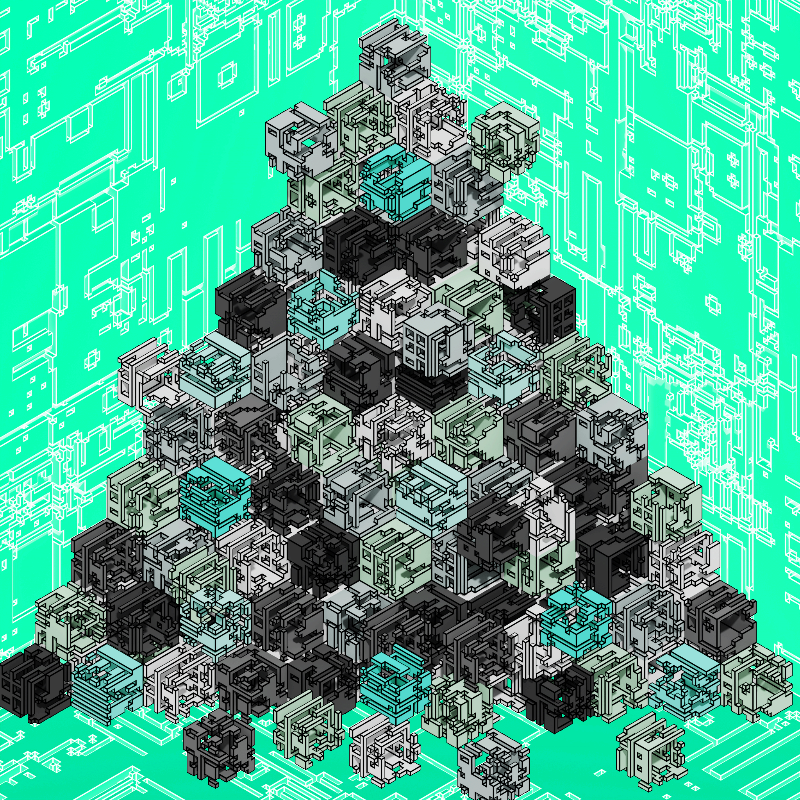 Chaotic Cube #15 static token preview