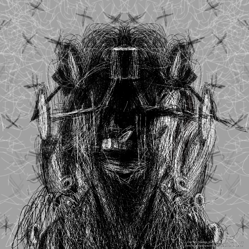 One Tezo Drawings_614+ #4 static token preview