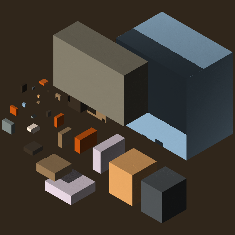 Self-assembly #104 static token preview