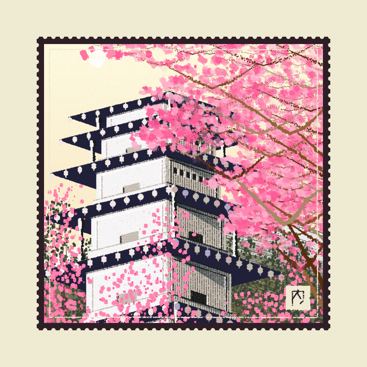 ABANDONED TEMPLE 廃寺 #3 static token preview