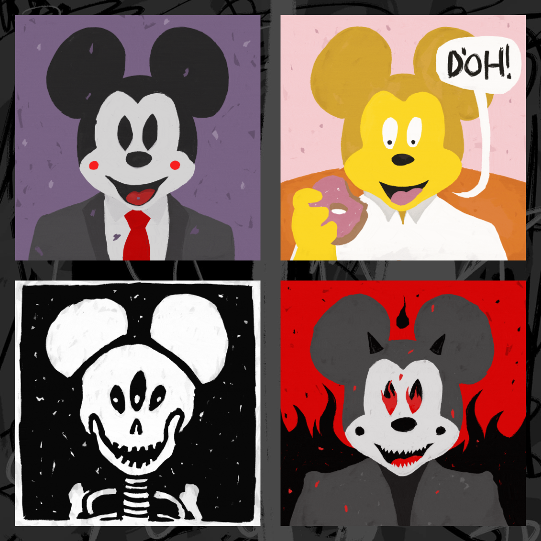 MICKEY PT01 #20 static token preview