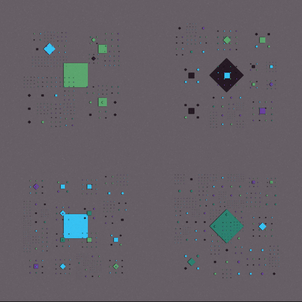 Square pattern v2 #12 static token preview