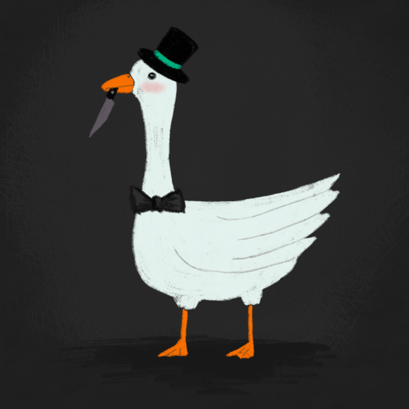 Silly Goose #12 static token preview