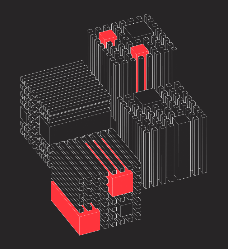 Cubick (Neon Red) #7 static token preview