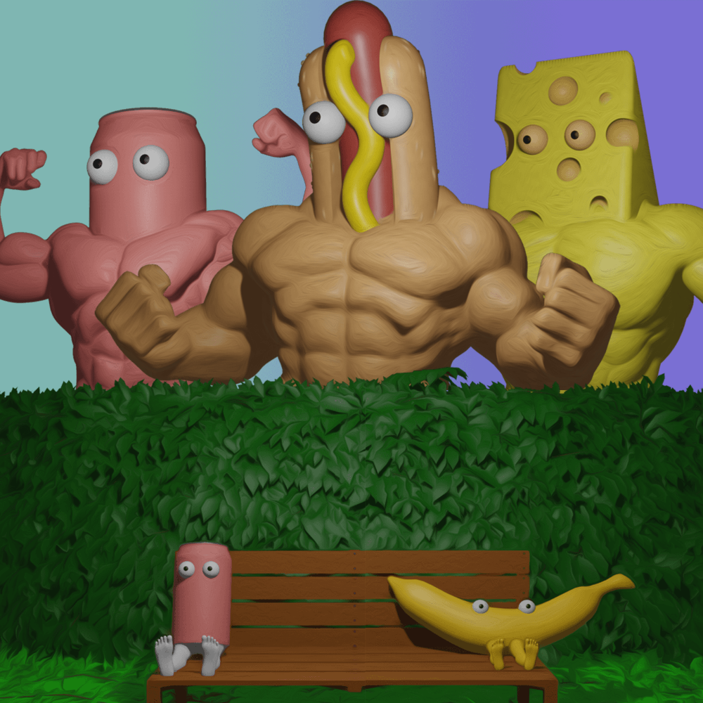 Buff Bois #18 static token preview