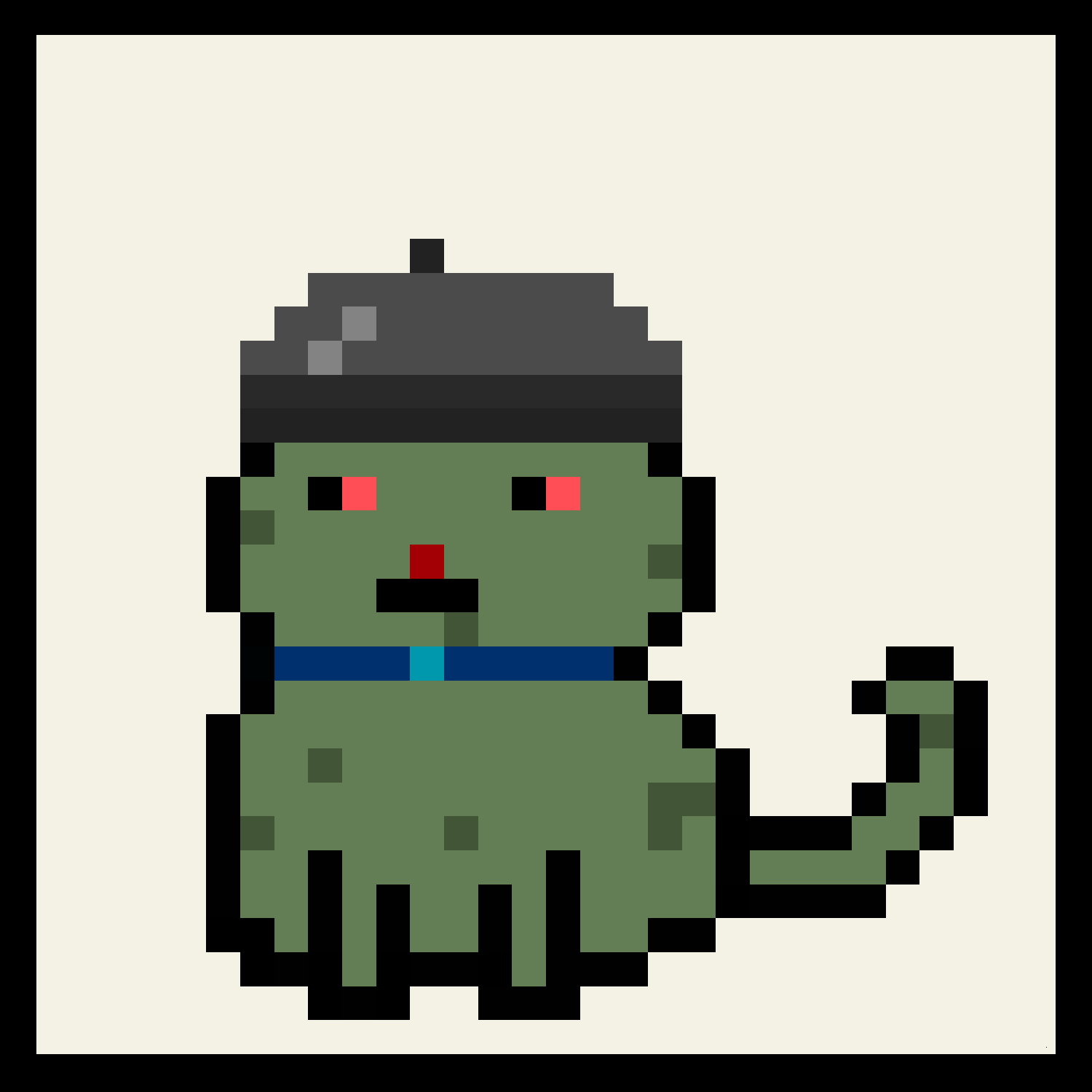 Lazy Kitties #990 static token preview