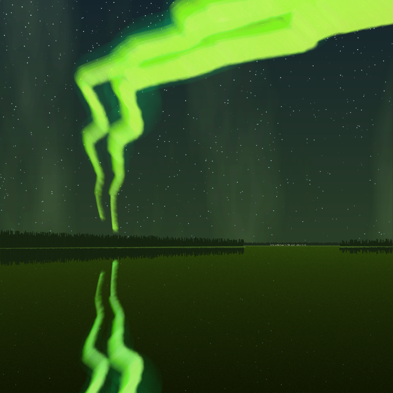 Aurora Borealis #9 static token preview