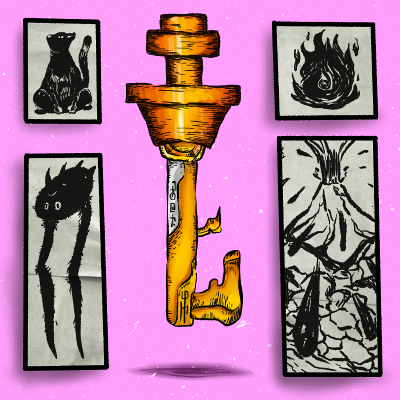 Dungeon Keys #9 static token preview