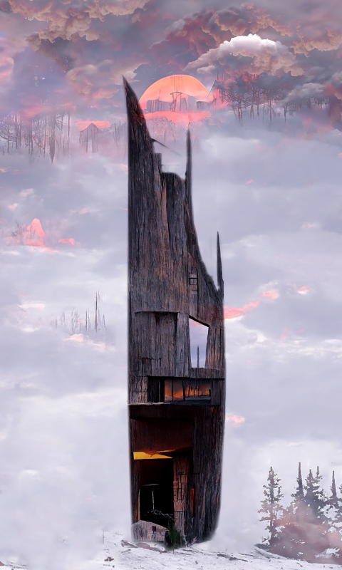 Cabin in the Fogs #18 static token preview