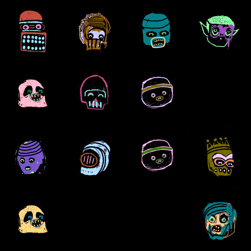 Warhol's Rabble #18 static token preview