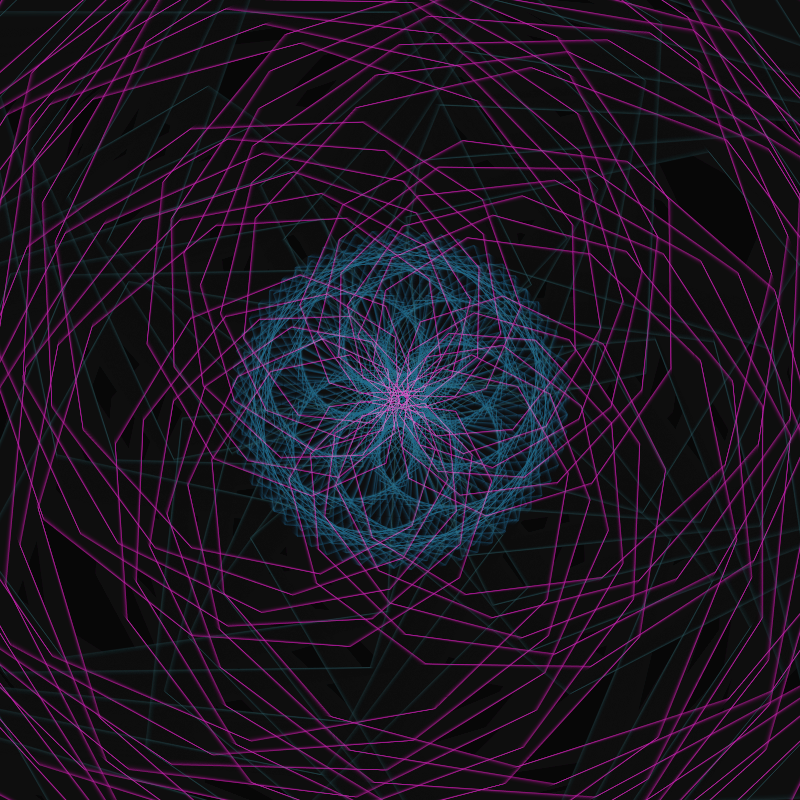 MathArt：FxHash #6 static token preview