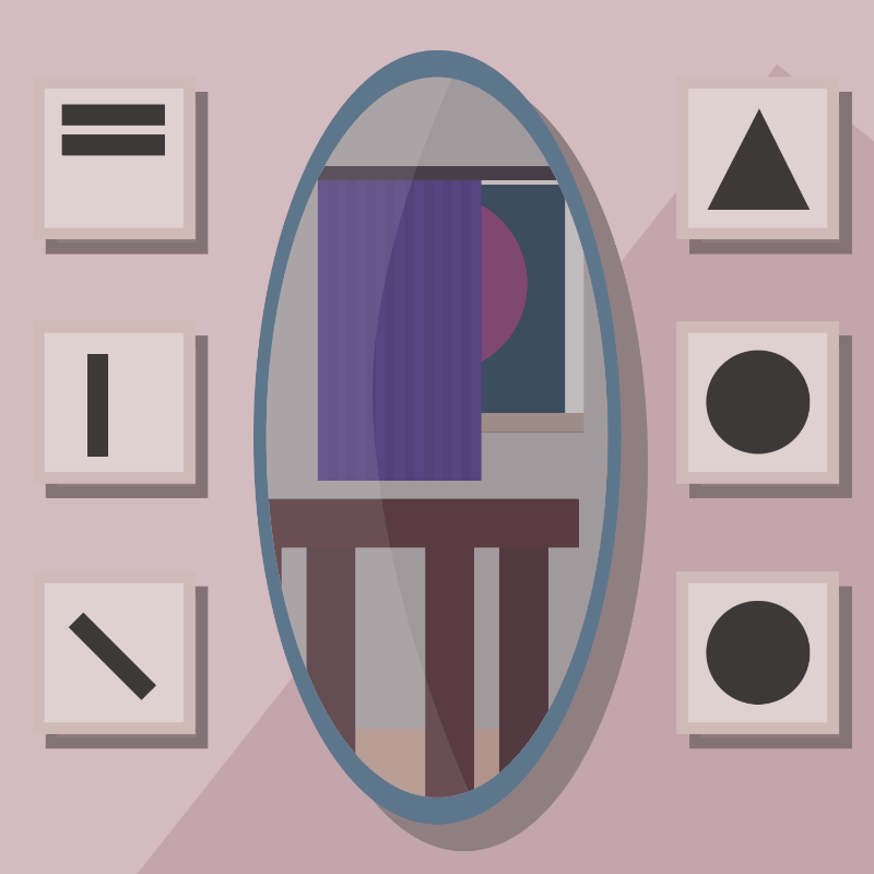 A moon in\and the mirror. #15 static token preview