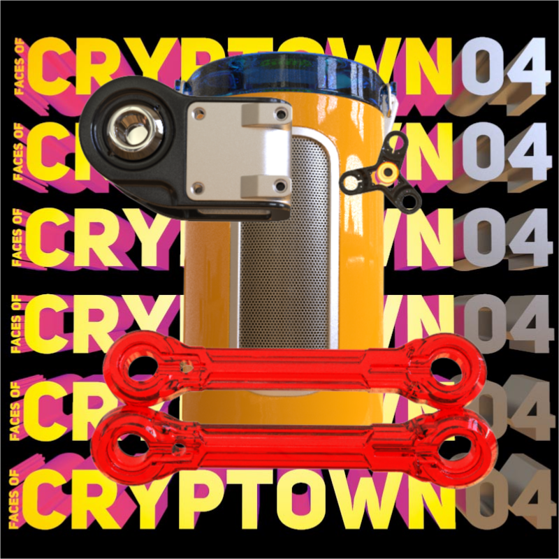 FacesOfCryptown vol.04 #16 static token preview