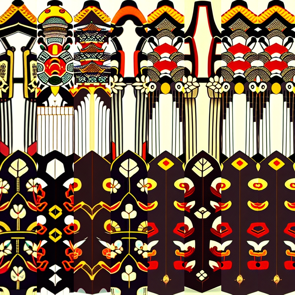 AI Japanese Traditional Texture #3 static token preview