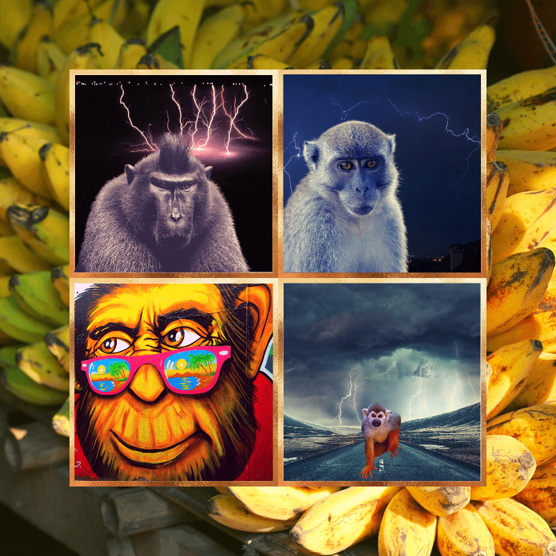 Banana legends #63 static token preview