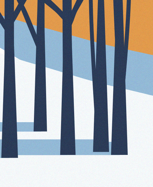 Minimal Snow Landscape #22 static token preview