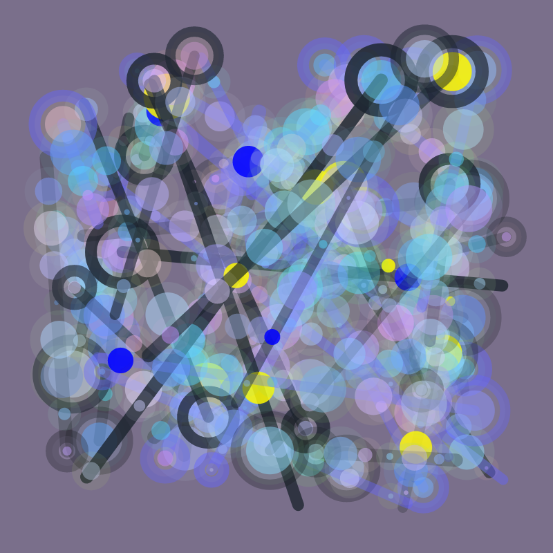 Transient Abstract Bubble Machine #8 static token preview