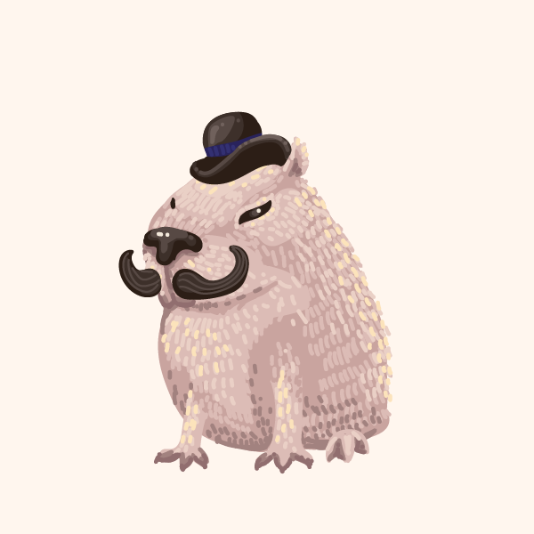 MEGA Capybara Collection #15 static token preview
