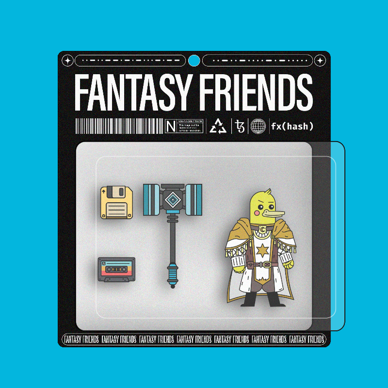Fantasy Friends #5 static token preview