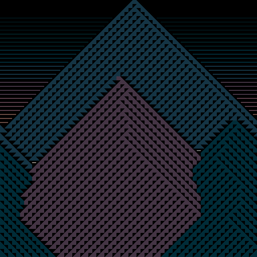 Cellular Mountains #10 static token preview