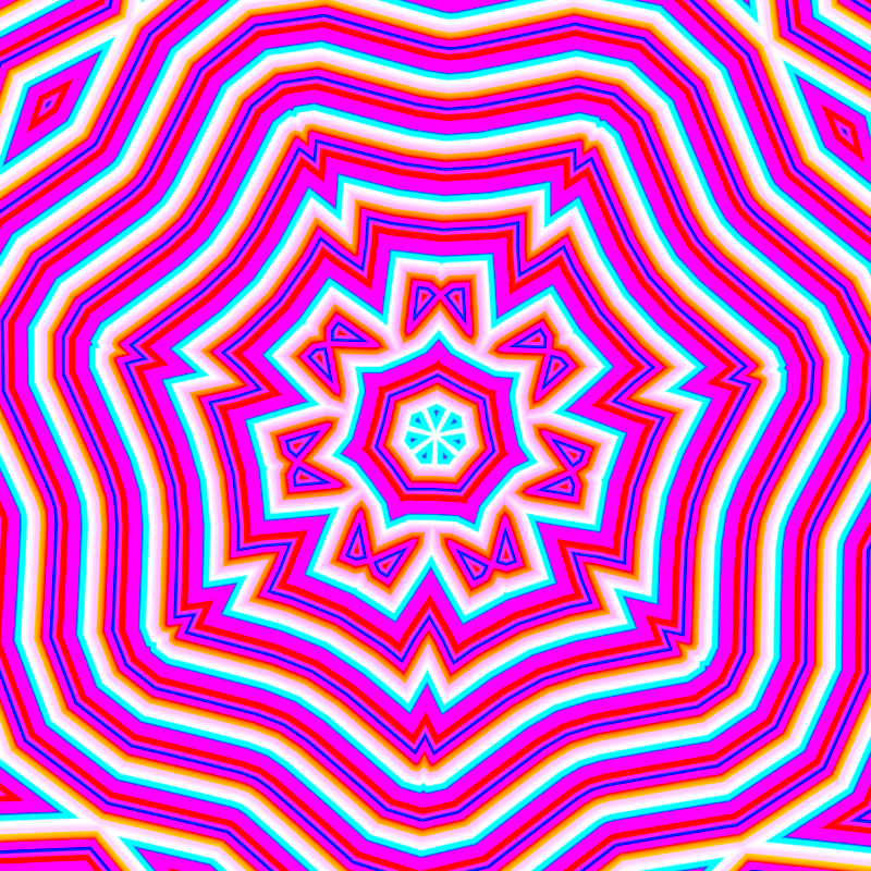 Psilocybin vision #3 - #fxhashturnsone #12 static token preview