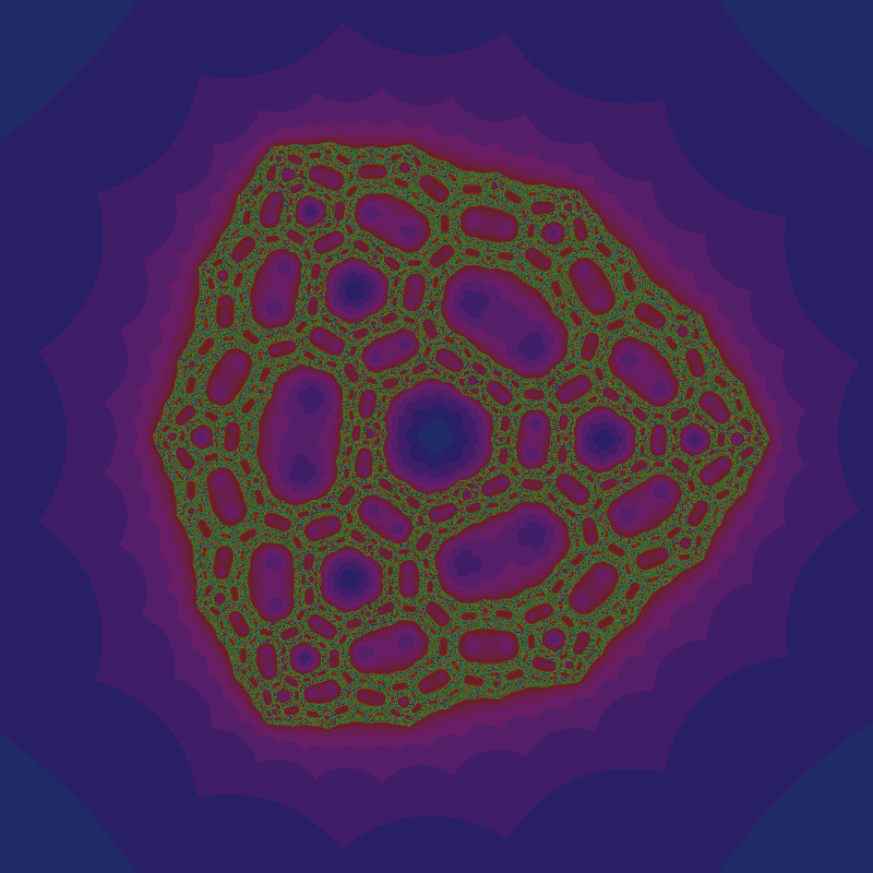 Interactive fractal #18 static token preview