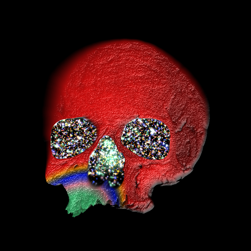 💀ACID SKULL🌈 #8 static token preview