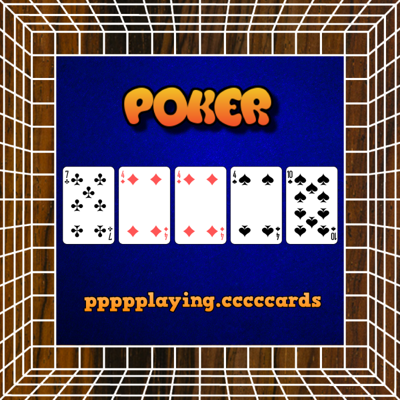 ppppplaying.cccccards: POKER #1 static token preview