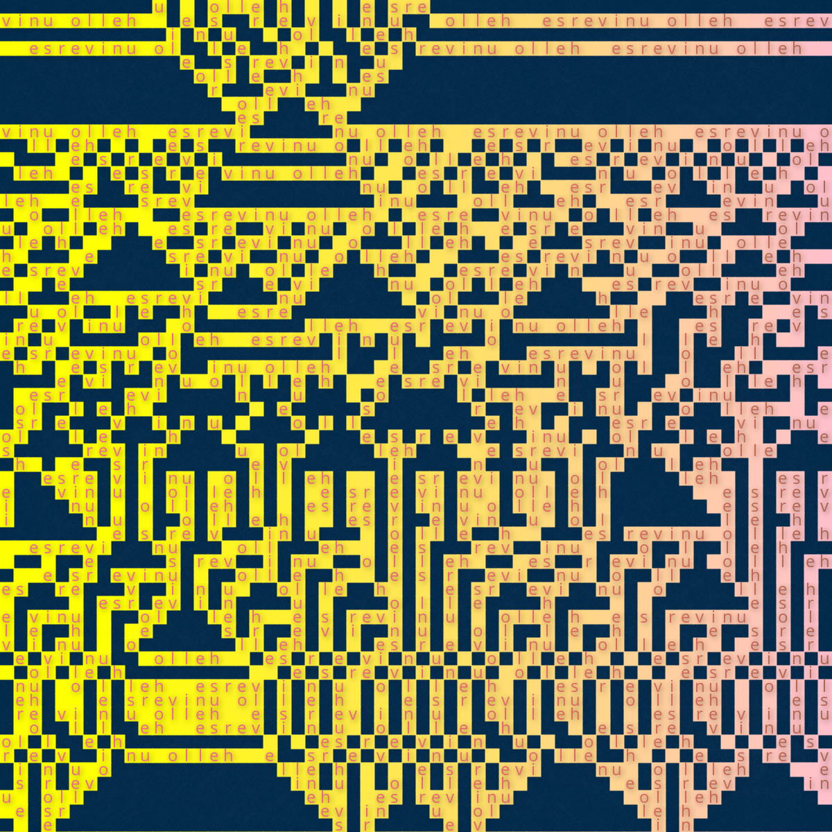 Textual Automata Machinery #7 static token preview