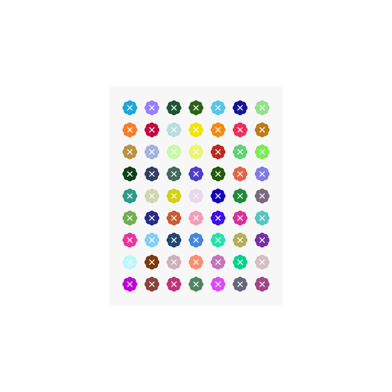 White - XX #6 static token preview