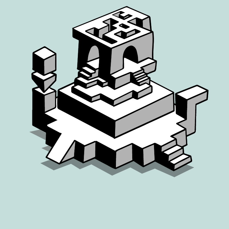 LOST TEMPLE #24 static token preview