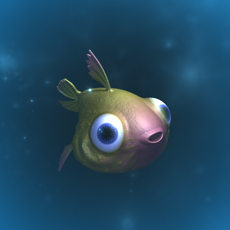 Weird Fishes #10 static token preview