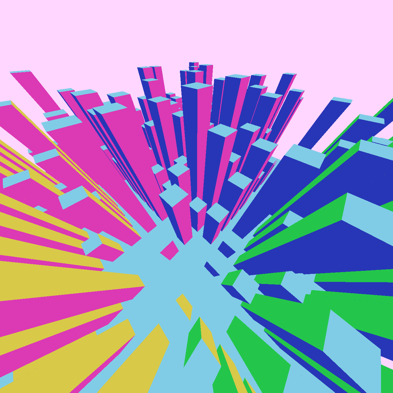 NYC psychedelic flying #4 static token preview