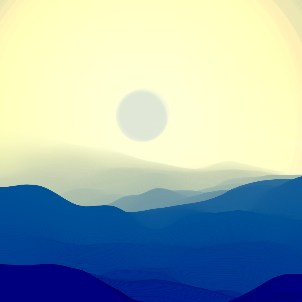 Valley at Dawn #9 static token preview