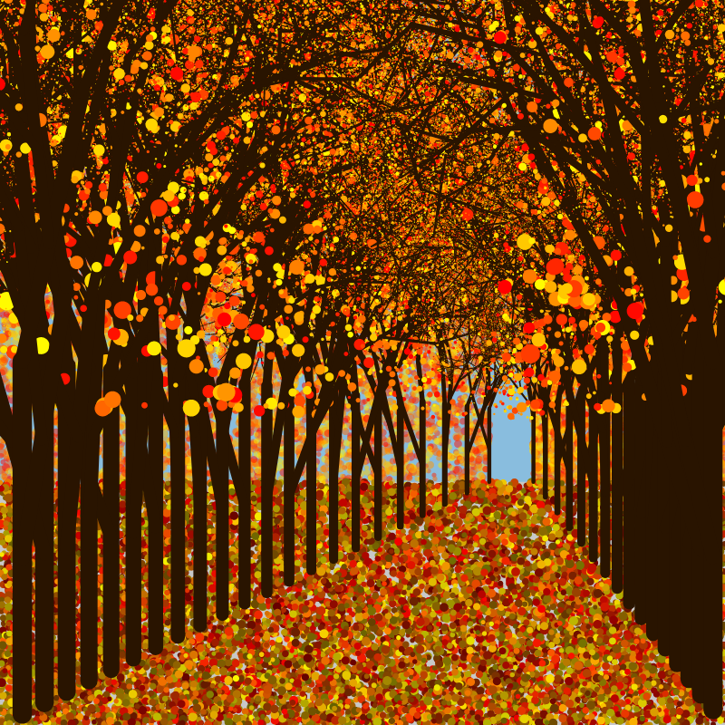Trees in the park #2 static token preview