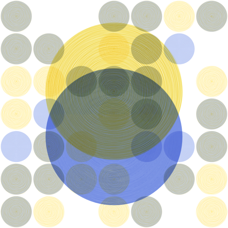 Brushed Circles #15 static token preview