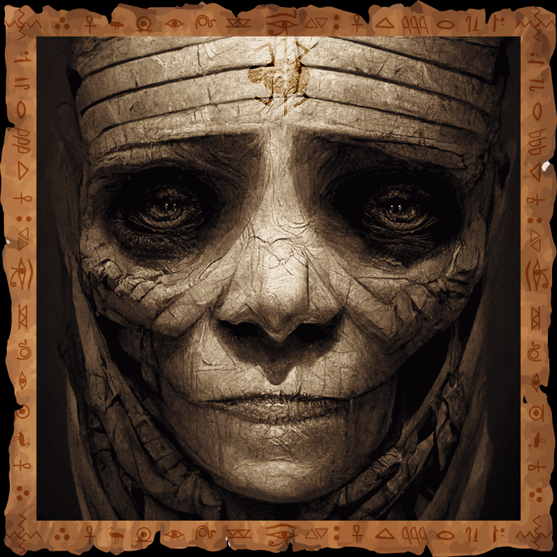 Mummy #1 static token preview