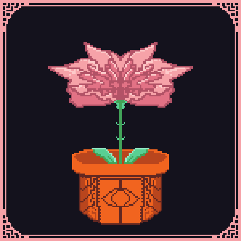 The Flower V1 #3 static token preview